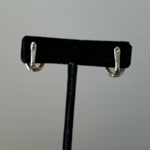 Citrine and Sterling Silver Earrings - Picture 3 of 8